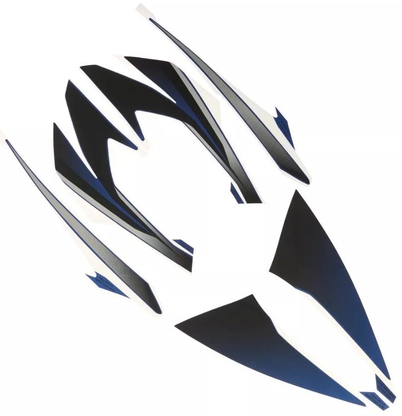 К-т наклеек на передний бок. пластик, синий 36JL0055 BAJAJ