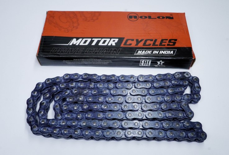 Цепь ROLON 520HPOR 130 звеньев, сальниковая O-Ring, замок защёлка