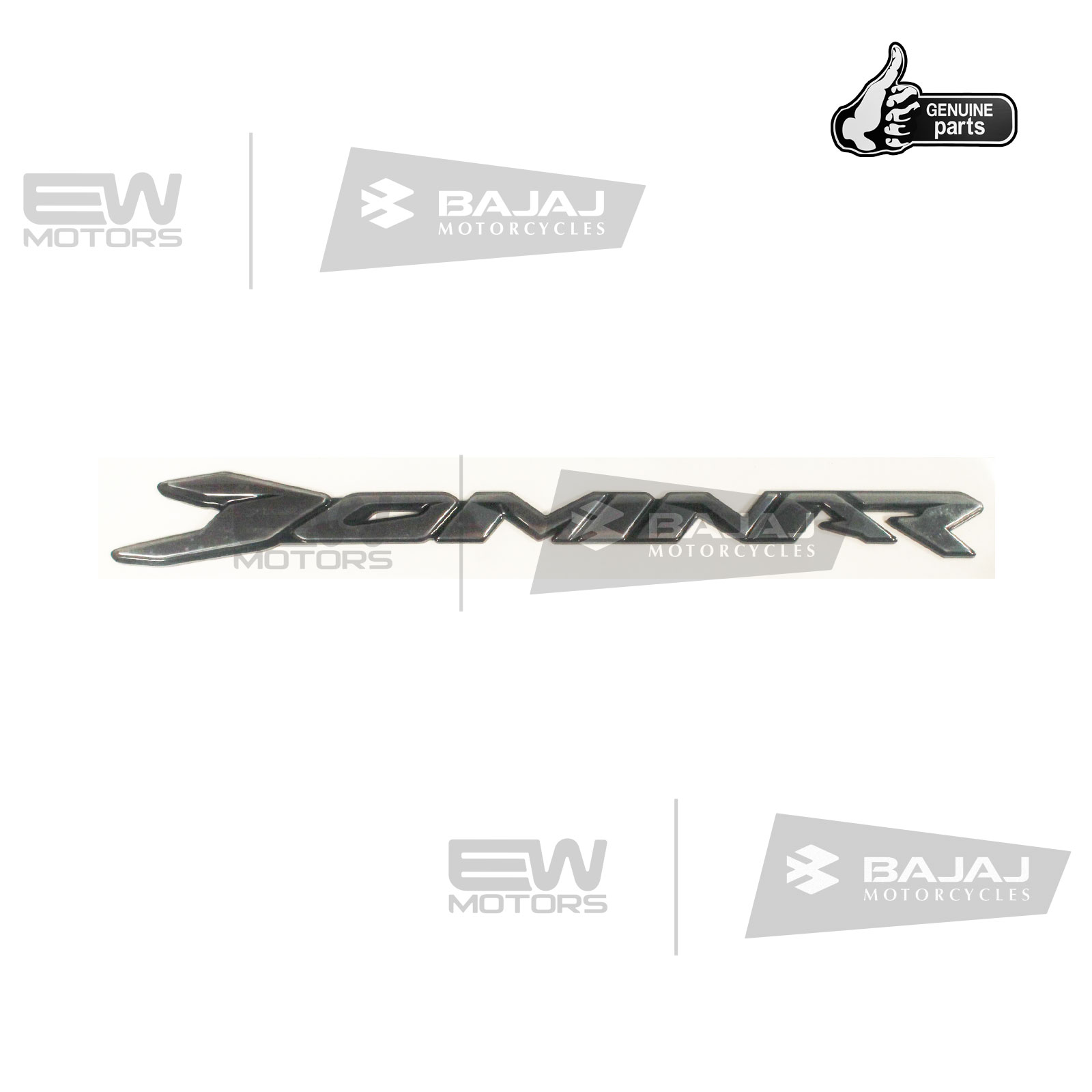 Наклейка "DOMINAR" на топливный бак JF233118 BAJAJ