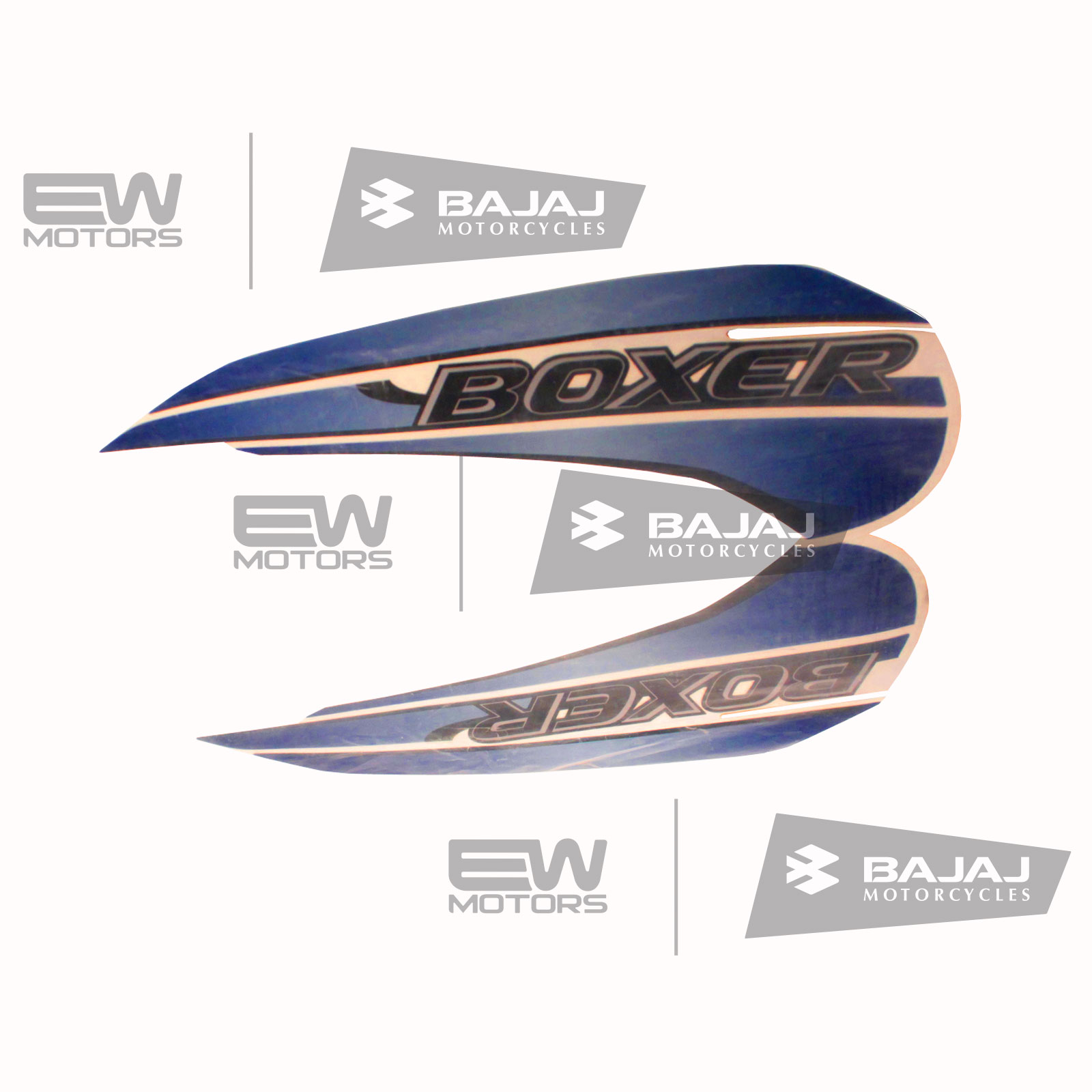 Наклейки топливного бака, синий 36PF0016 BAJAJ