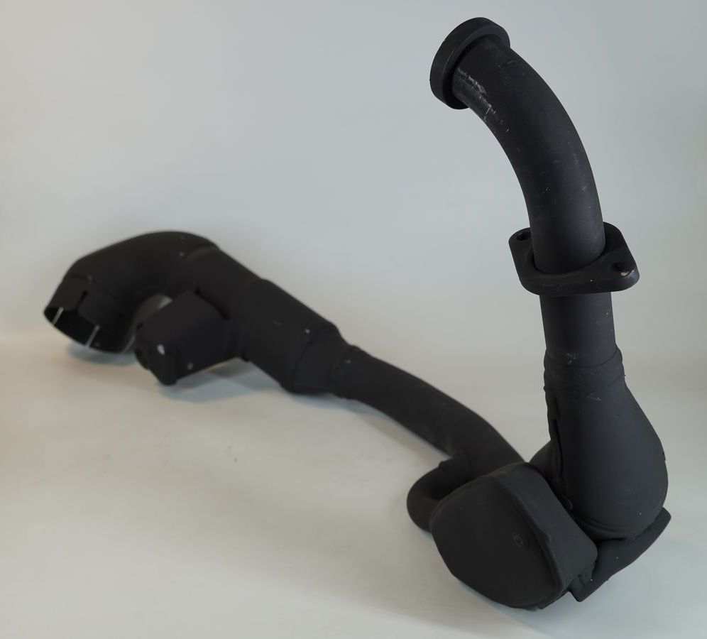 Труба приемная глушителя с катализатором JF591359 BAJAJ