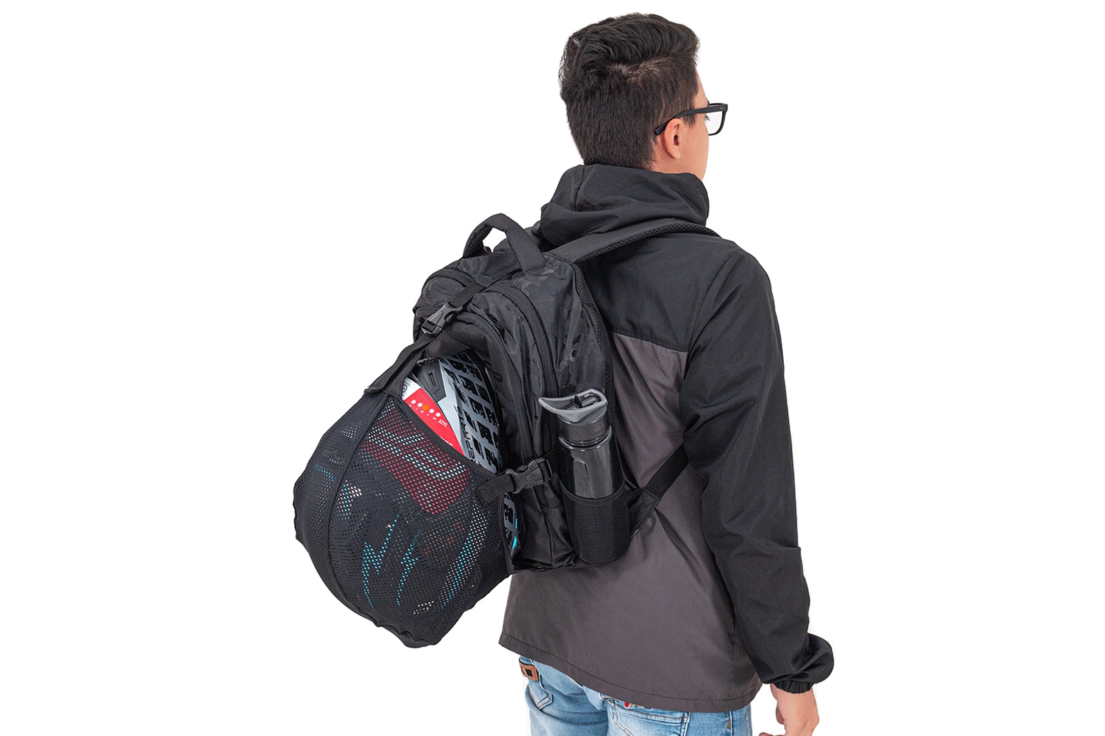 Рюкзак мото FIREPARTS, c сеткой для переноски шлема   PN007142 FIREPARTS