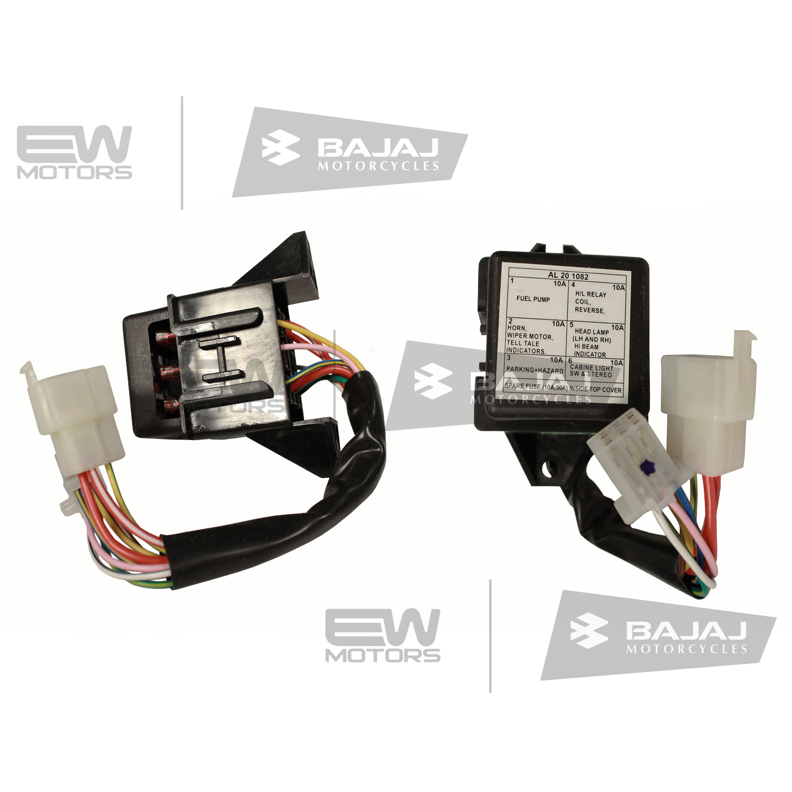 Блок предохранителей, 12V AL201082 BAJAJ