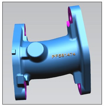 Коллектор впускной  PF581478 BAJAJ