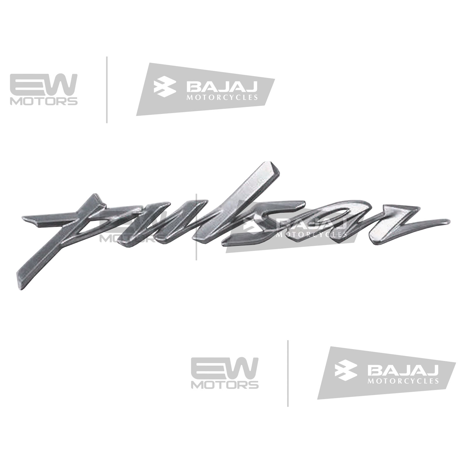 3D Наклейка "Pulsar" на бак правая JL233004 BAJAJ