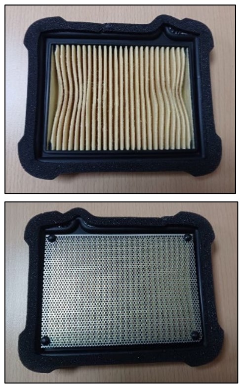 Фильтр воздушный, бумажный PF582986 BAJAJ