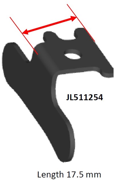 Пластина крепления коромысел 17.5 мм JL511254 BAJAJ