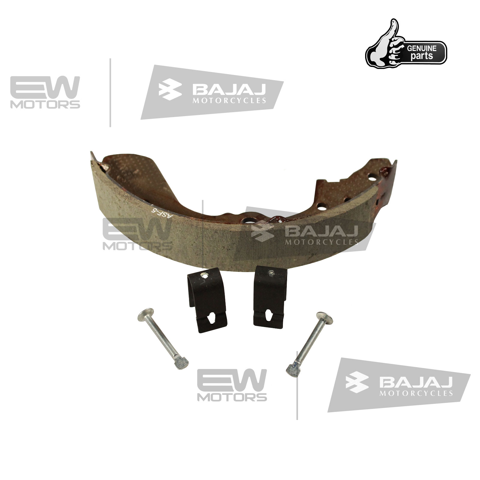 Колодка тормозная со шпилькой крепления 36AL0032 BAJAJ