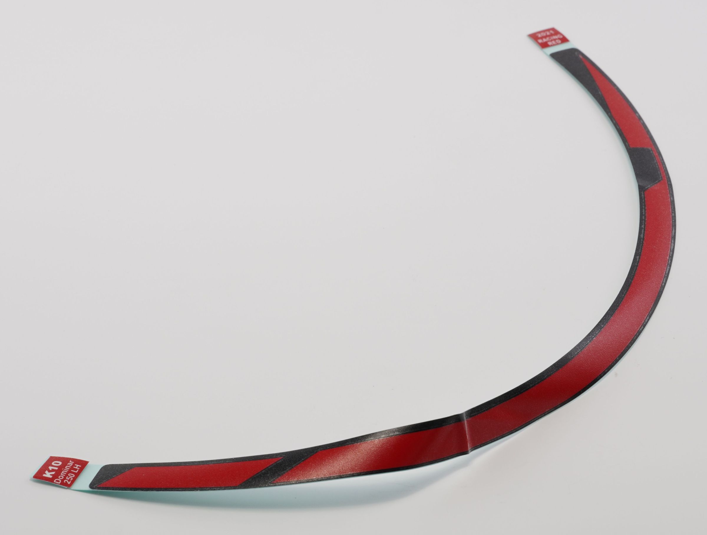 Наклейка на диск колёсный левая, Red Matte Black JF233500 BAJAJ