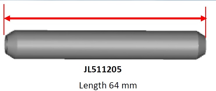 Ось коромысла 64 мм JL511205 BAJAJ
