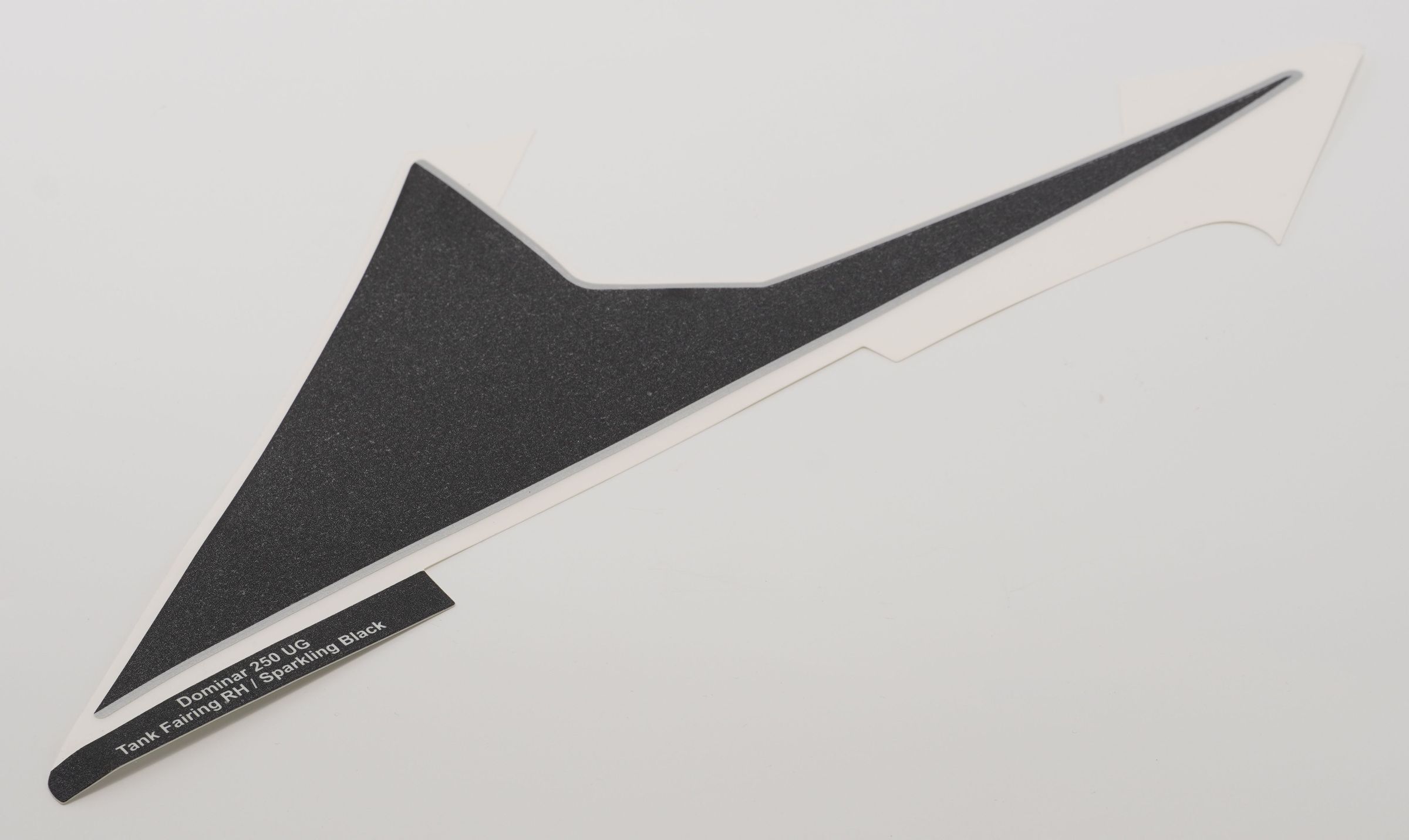 Наклейка обтекателя топливного бака правая, S BLACK JF233468 BAJAJ