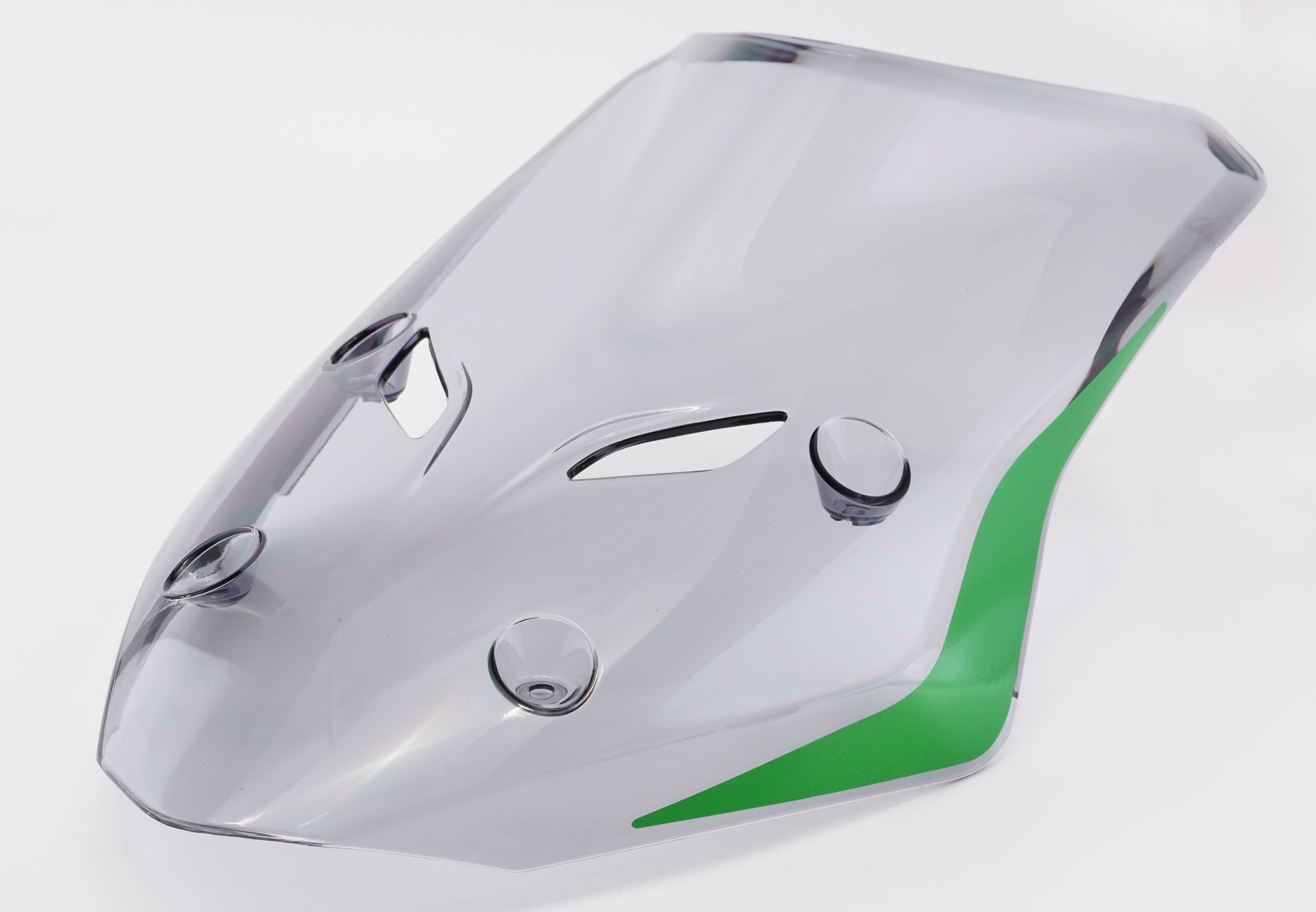 Стекло ветровое, для зелёного мотоцикла 52JF2442 BAJAJ