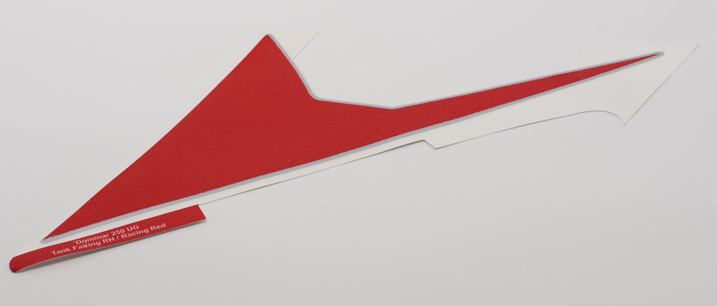 Наклейка топливного бака правая, R-P SILVER JF233491 BAJAJ