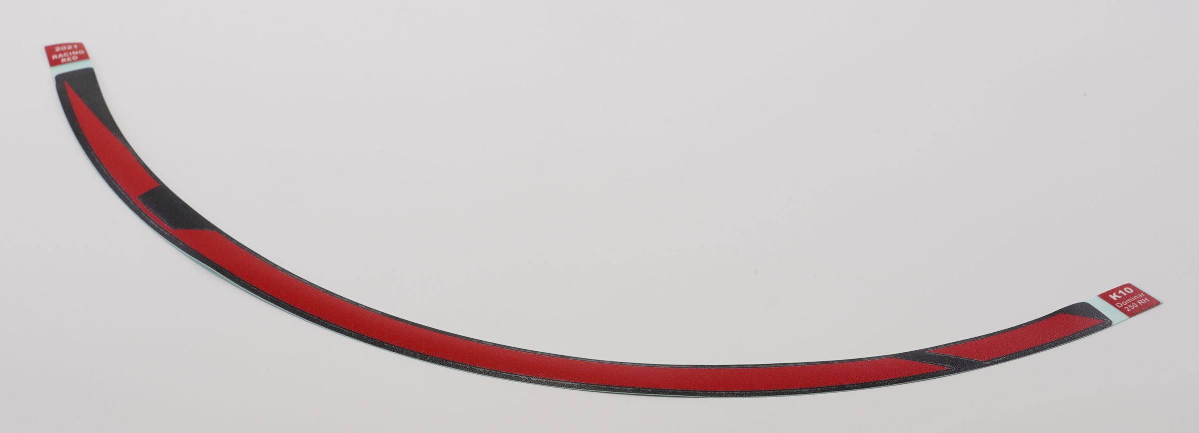 Наклейка на диск колёсный правая, Red Matte Black JF233501 BAJAJ