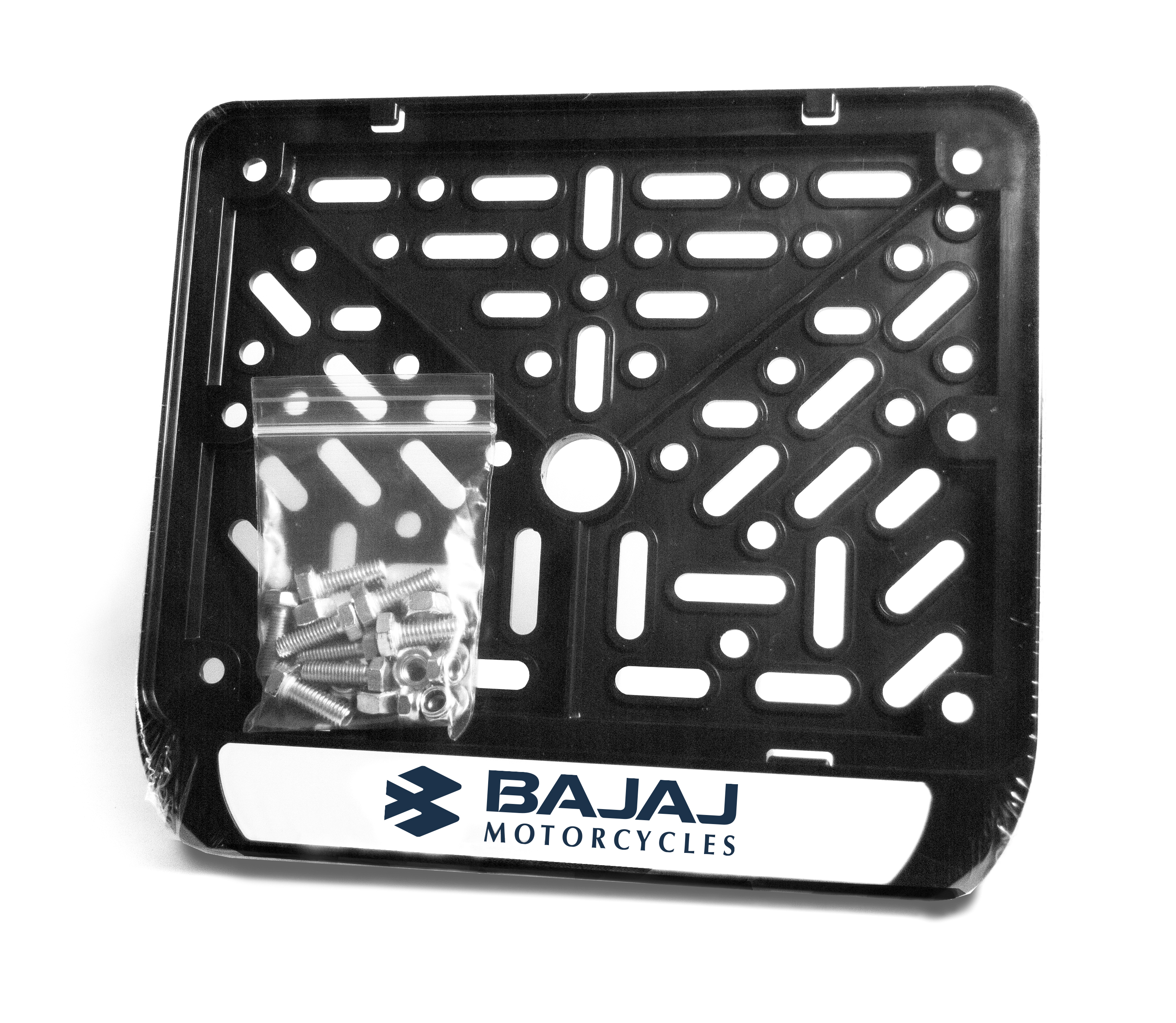 Моторамка "BAJAJ" 190х145 (для маленьких номерных знаков) Моторамка 190х145 Новатор