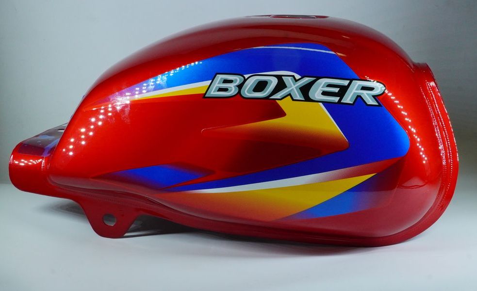 Бак топливный с наклейками, красный 52PF3145 BAJAJ