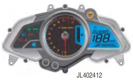 Панель приборов (спидометр), 12V JL402412 BAJAJ