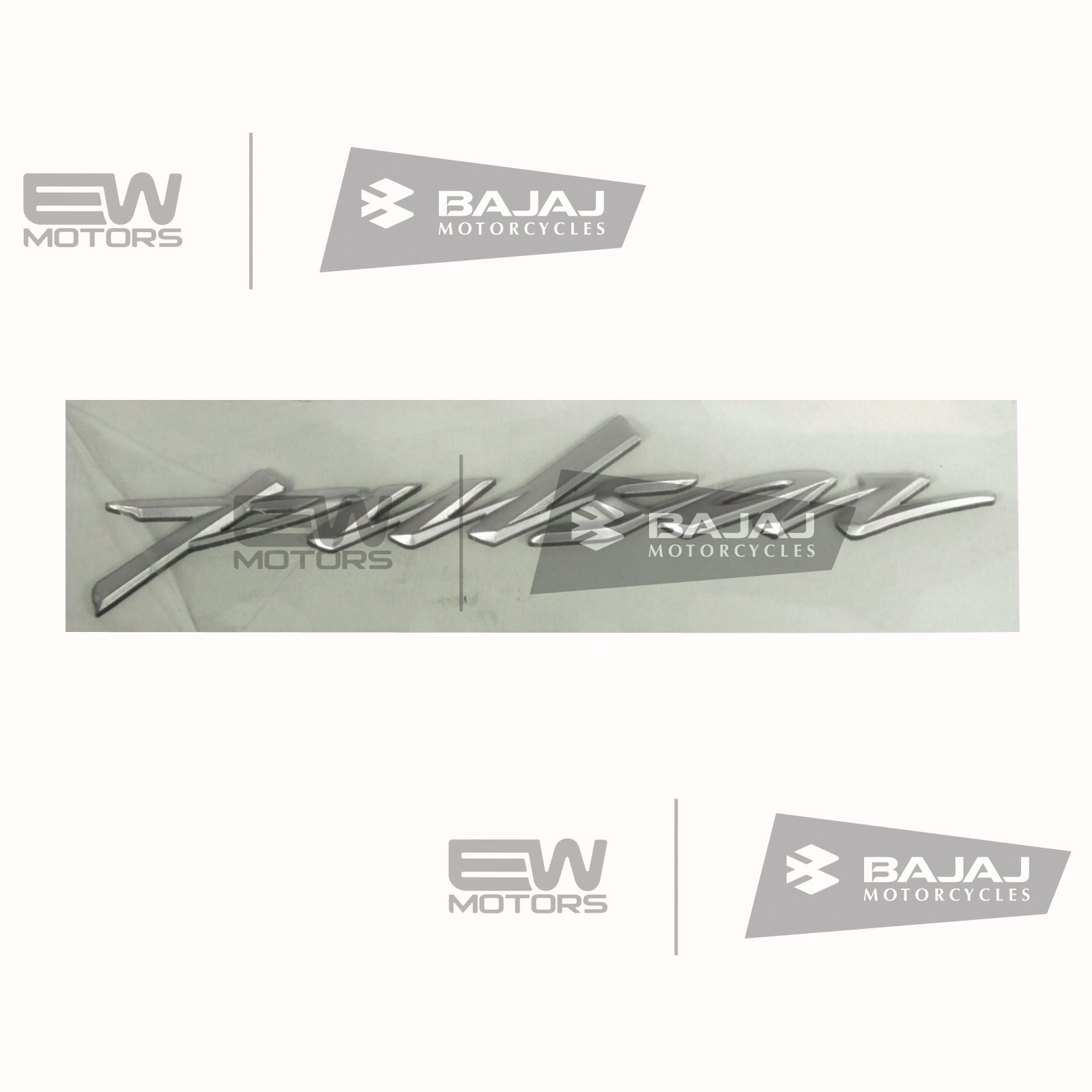 3D Наклейка "Pulsar" на бак левая JL233003 BAJAJ