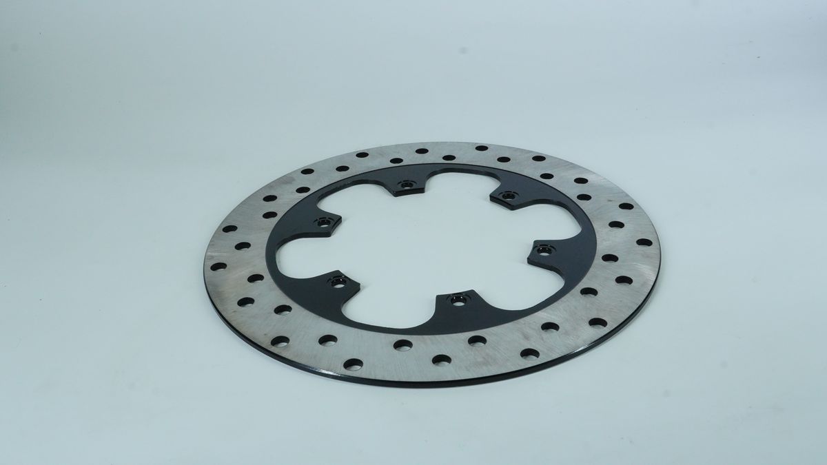 Диск тормозной передний, черный DH151081 BAJAJ