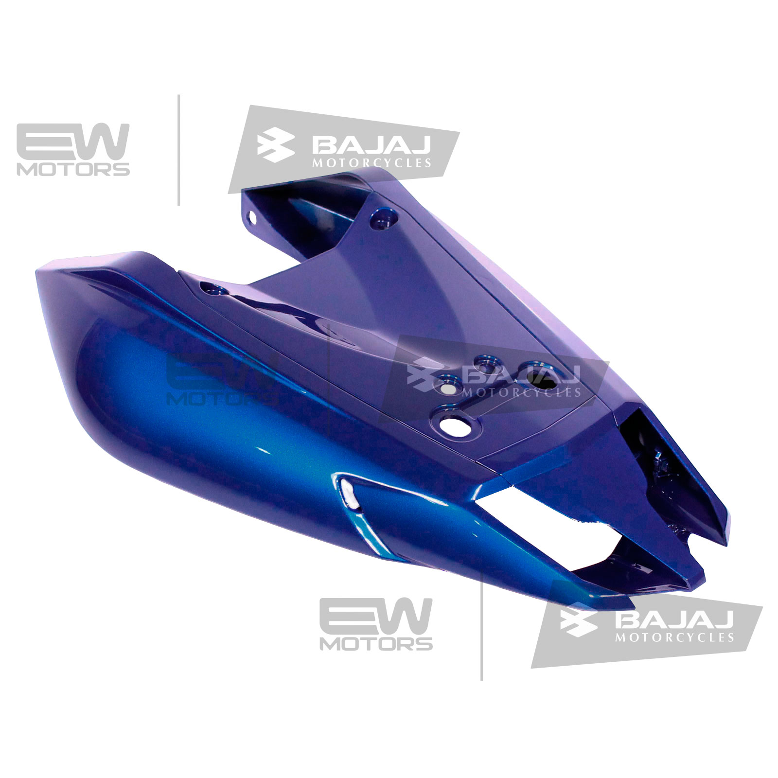 Пластик задний, синий 56JL105N BAJAJ