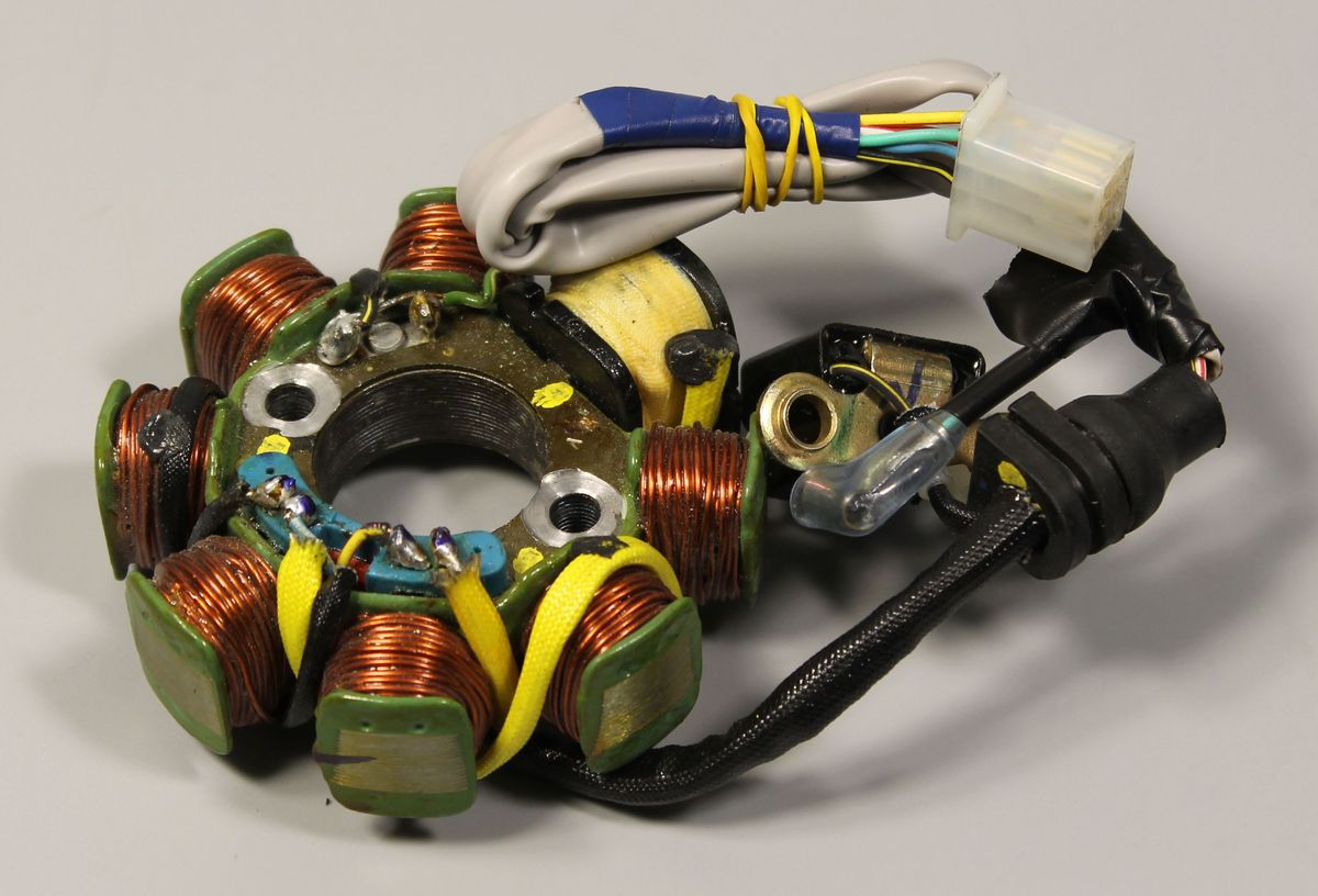 Статор генератора (8 катушек) PF351004 BAJAJ