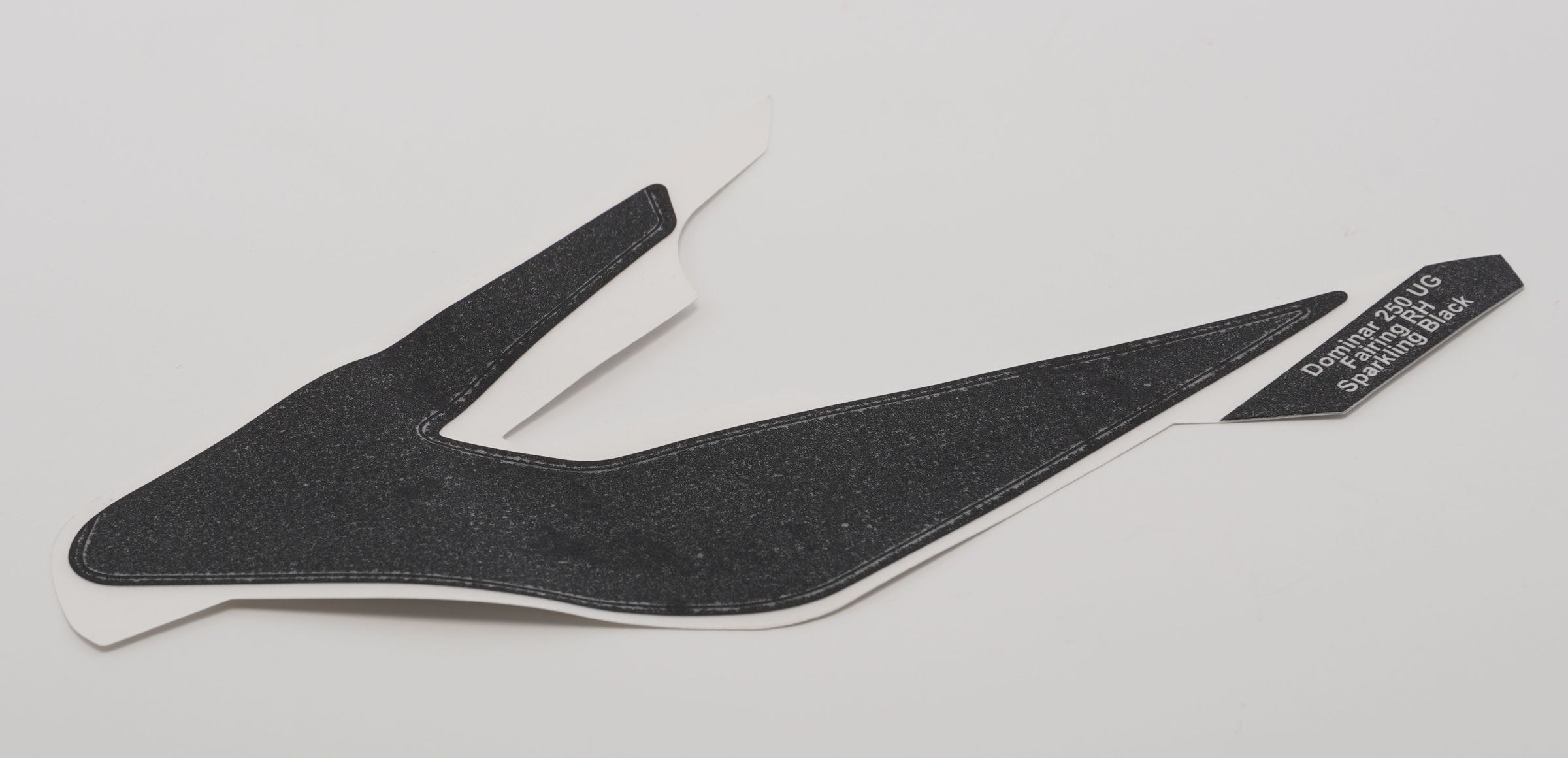 Наклейка пластика фары правая, SPARKLING BLACK JF233470 BAJAJ