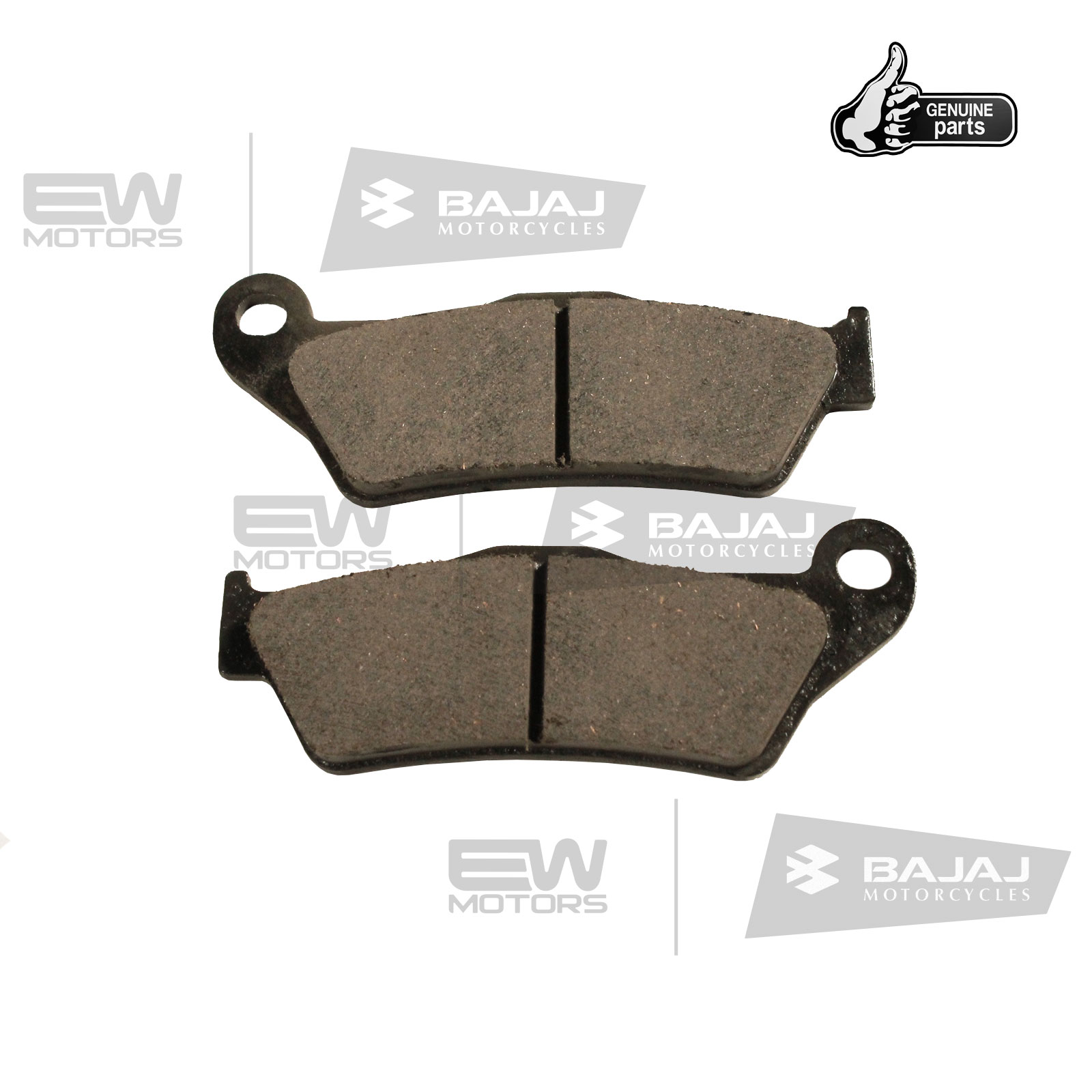 Колодки тормозные передние DE151037 BAJAJ