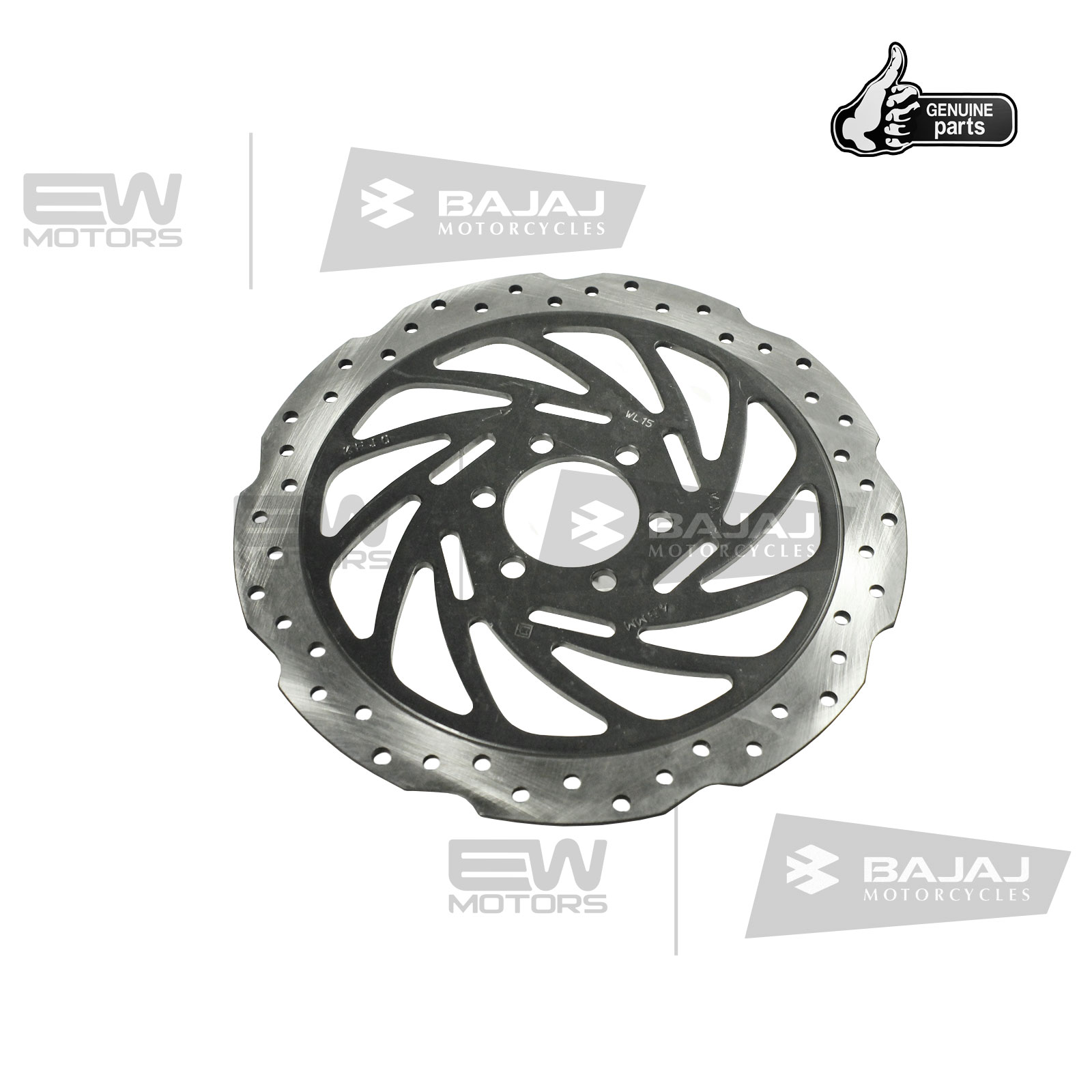 Диск тормозной передний 300мм. DT131802 BAJAJ